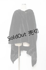 PUNK RAVE / ファーケープ  黒 Y-25-10-20-050-PU-JA-SZ-ZY