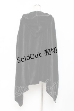 画像2: PUNK RAVE / ファーケープ  黒 Y-25-10-20-050-PU-JA-SZ-ZY