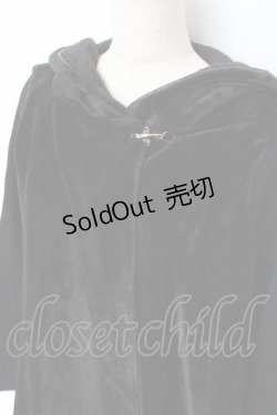 画像3: PUNK RAVE / ファーケープ  黒 Y-25-10-20-050-PU-JA-SZ-ZY