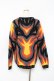 画像2: KILL STAR / Burning Church flame sweater S 黒×グレー Y-25-10-20-052-SL-TO-SZ-ZY (2)