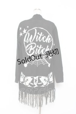 画像2: RAT BABY / witch cardigan S 黒 Y-25-10-20-054-PU-TO-SZ-ZY