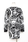 画像2: KILL STAR / My Eye Sweater Dress S 白×黒 Y-25-10-20-056-SL-OP-SZ-ZT630 (2)