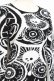 画像3: KILL STAR / My Eye Sweater Dress S 白×黒 Y-25-10-20-056-SL-OP-SZ-ZY (3)