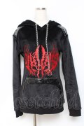 Restyle / velvet hoodie parties S ブラック Y-25-10-20-057-GO-TO-SZ-ZY