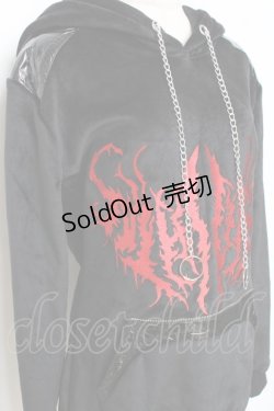 画像3: Restyle / velvet hoodie parties S ブラック Y-25-10-20-057-GO-TO-SZ-ZY
