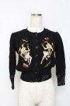 画像1: Mischief Made / Showgirls Cardigan S 黒 Y-25-10-20-060-LO-TO-SZ-ZI (1)
