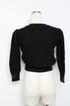 画像2: Mischief Made / Showgirls Cardigan S 黒 Y-25-10-20-060-LO-TO-SZ-ZI (2)