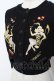 画像3: Mischief Made / Showgirls Cardigan S 黒 Y-25-10-20-060-LO-TO-SZ-ZY (3)