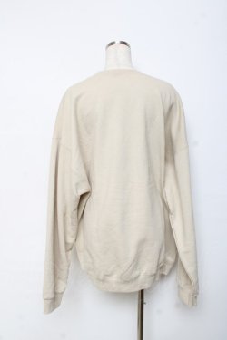 画像2: NieR Clothing / 裏起毛オーバーサイズアッシュベージュトレーナー  アッシュベージュ Y-25-10-20-061-PU-TO-SZ-ZY
