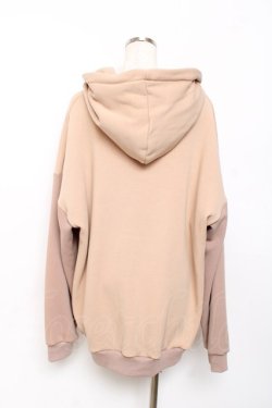 画像2: NieR Clothing / ミケ 裏起毛スウェットカーディガン  ベージュ Y-25-10-20-063-PU-TO-SZ-ZY