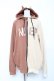 画像1: NieR Clothing / 猫耳付きDOUBLE ZIP TWO-TONE PARKA  ベージュ×ブラウン Y-25-10-20-064-PU-TO-SZ-ZY (1)