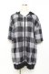 画像1: NieR Clothing / BACK RABBIT CHECKERED ZIP PARKA F 黒 Y-25-10-20-068-PU-TO-SZ-ZY (1)
