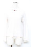 axes femme / バラモチーフインナープルオーバー M 生成り Y-25-10-20-008-AX-TS-SZ-ZY