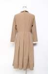 画像2: an another angelus / ジャボ付きクレリックワンピース F ベージュ Y-25-10-20-074-CA-OP-SZ-ZI (2)
