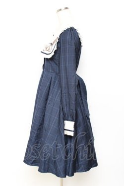 画像2: Amavel / 魔法の羽根ペンと招待状のワンピース F ネイビー Y-25-10-20-075-CA-OP-SZ-ZY