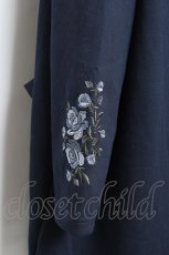 画像3: axes femme / 袖刺繍コーデイガン F 紺 Y-25-10-20-080-AX-TO-SZ-ZY (3)