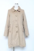 axes femme / レース襟コート M キャメル Y-25-10-20-085-AX-CO-SZ-ZY