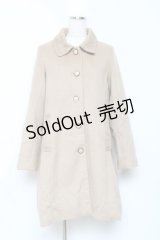 axes femme / レース襟コート M キャメル Y-25-10-20-085-AX-CO-SZ-ZI