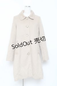 axes femme / レース襟コート M キャメル Y-25-10-20-085-AX-CO-SZ-ZI