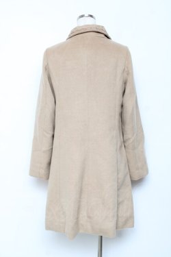 画像2: axes femme / レース襟コート M キャメル Y-25-10-20-085-AX-CO-SZ-ZY