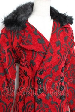 画像3: POIZEN INDUSTRIES / 刺繍コート  赤 Y-25-10-20-090-PU-CO-SZ-ZY