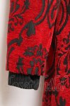 画像4: POIZEN INDUSTRIES / 刺繍コート  赤 Y-25-10-20-090-PU-CO-SZ-ZY (4)