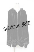 KILL STAR / Eclipse The Sun Cloak Hooded cape M ブラック Y-25-10-20-091-SL-JA-SZ-ZY