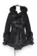 画像1: KILLSTAR / FLIES BY NIGHT FAUX-FUR COAT　コート S 黒 Y-25-10-20-093-PU-CO-SZ-ZY (1)