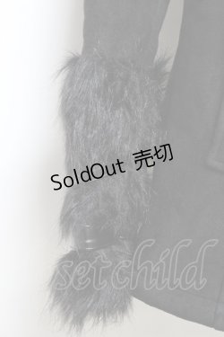 画像4: KILLSTAR / FLIES BY NIGHT FAUX-FUR COAT　コート S 黒 Y-25-10-20-093-PU-CO-SZ-ZY