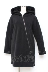 Restyle / 斜めZIPブルゾン S 黒 Y-25-10-20-097-GO-CO-SZ-ZY