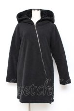 画像1: Restyle / 斜めZIPブルゾン S 黒 Y-25-10-20-097-GO-CO-SZ-ZTC037 (1)