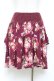 画像2: axes femme / ニットスカート  ワイン Y-25-10-20-106-AX-SK-AS-ZY (2)