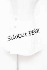 evelyn / ビジューツイードスカパン F 白 Y-25-10-20-113-LO-PA-SZ-ZY