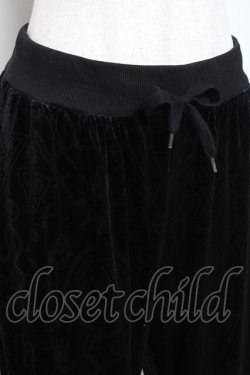 画像3: KILL STAR / Mind Melt Velvet Joggers S ブラック Y-25-10-20-118-SL-PA-SZ-ZY
