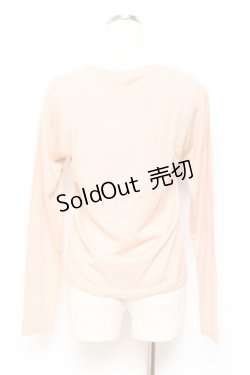 画像2: axes femme / バラ生地使いカーディガン M アワピンク Y-25-10-20-014-AX-TO-SZ-ZI