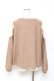 画像3: axes femme / レースアップカットプルオーバー F モカ Y-25-10-20-024-AX-TO-SZ-ZY (3)