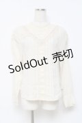 axes femme / マトン袖ビクトリアンブラウス M 生成り Y-25-10-25-042-AX-BL-SZ-ZY