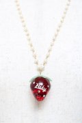 BABY,THE STARS SHINE BRIGHT / Strawberryネックレス  赤 Y-25-10-25-005-BA-AC-SZ-ZY