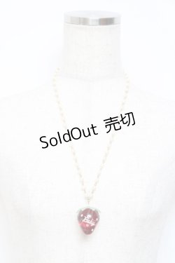 画像2: BABY,THE STARS SHINE BRIGHT / Strawberryネックレス  赤 Y-25-10-25-005-BA-AC-SZ-ZY