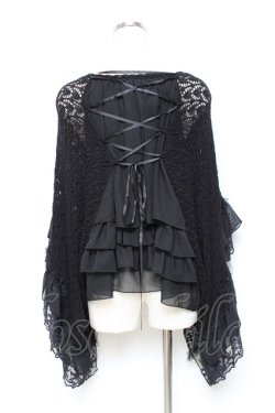 画像3: axes femme / 後ろレースアップドルマン M 黒 Y-25-10-25-053-AX-TO-SZ-ZY