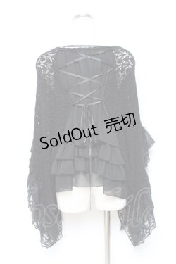 画像3: axes femme / 後ろレースアップドルマン M 黒 Y-25-10-25-053-AX-TO-SZ-ZY