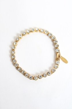 画像1: INGEBORG / ストーンブレスレット  ゴールド Y-25-10-25-007-LO-AC-SZ-ZY