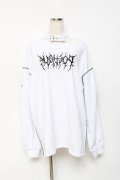 axes femme POETIQUE / チョーカー風ビックプル  白 Y-25-10-25-065-AX-TO-SZ-ZY