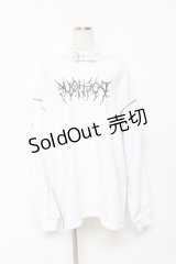 axes femme POETIQUE / チョーカー風ビックプル  白 Y-25-10-25-065-AX-TO-SZ-ZY