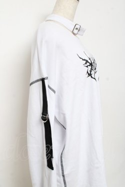 画像3: axes femme POETIQUE / チョーカー風ビックプル  白 Y-25-10-25-065-AX-TO-SZ-ZY