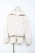 axes femme / ファージャケット  生成り Y-25-10-25-072-AX-CO-SZ-ZY