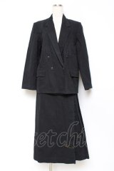 PINK HOUSE / デニムセットアップ  黒 Y-25-10-25-076-LO-OP-SZ-ZY