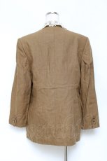 画像2: INGEBORG / 襟レースジャケット F カーキ Y-25-10-25-077-LO-JA-SZ-ZT573 (2)