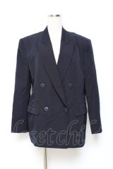 INGEBORG / W釦テーラードジャケット F 紺 Y-25-10-25-078-LO-JA-SZ-ZY