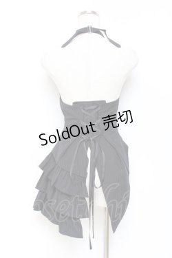 画像3: PUTUMAYO / フリルホルターベスト  黒ストライプ Y-25-10-25-087-PT-TO-SZ-ZY